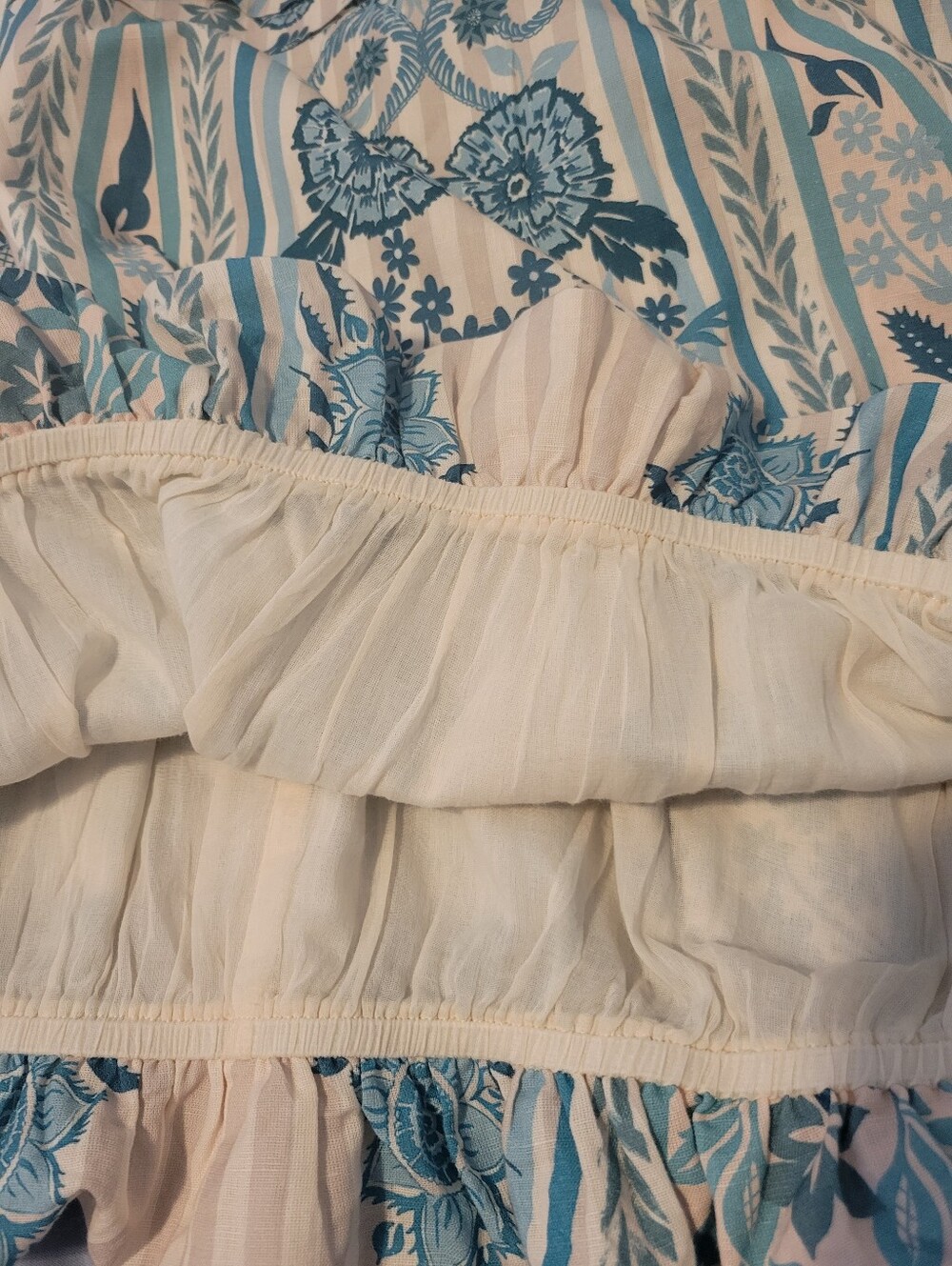 Anna Cate Chloe Paisley Stripe Mini Dress - Picture 8 of 10